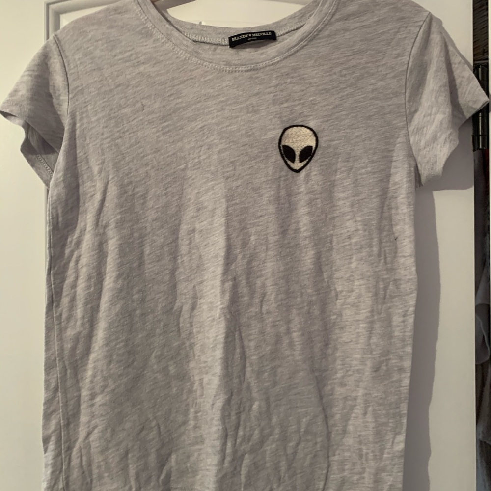 Grey brandy Melville top
